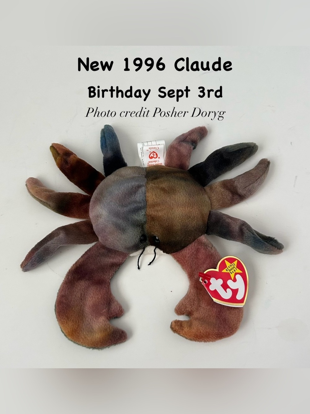 New Ty Claude the Crab
